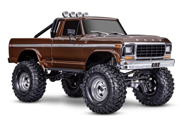 TRX92046-4BRWN TRX-4 FORD-F150 HIGH-TRAIL 1/10 CRAWLER RTR BLAU BRUSHED